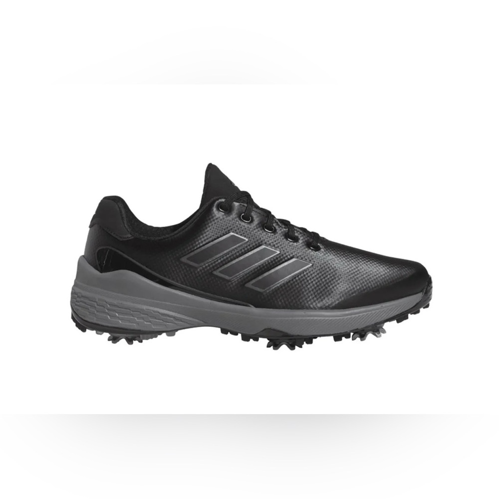 Adidas Black and Gray Men’s ZG23 Golf Leather Shoes  Size 9